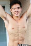 Asian College Jock Charlie Tran Jerks Off